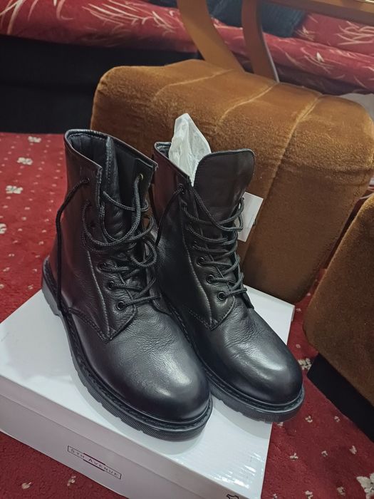 Дамски кубинки естествена кожа