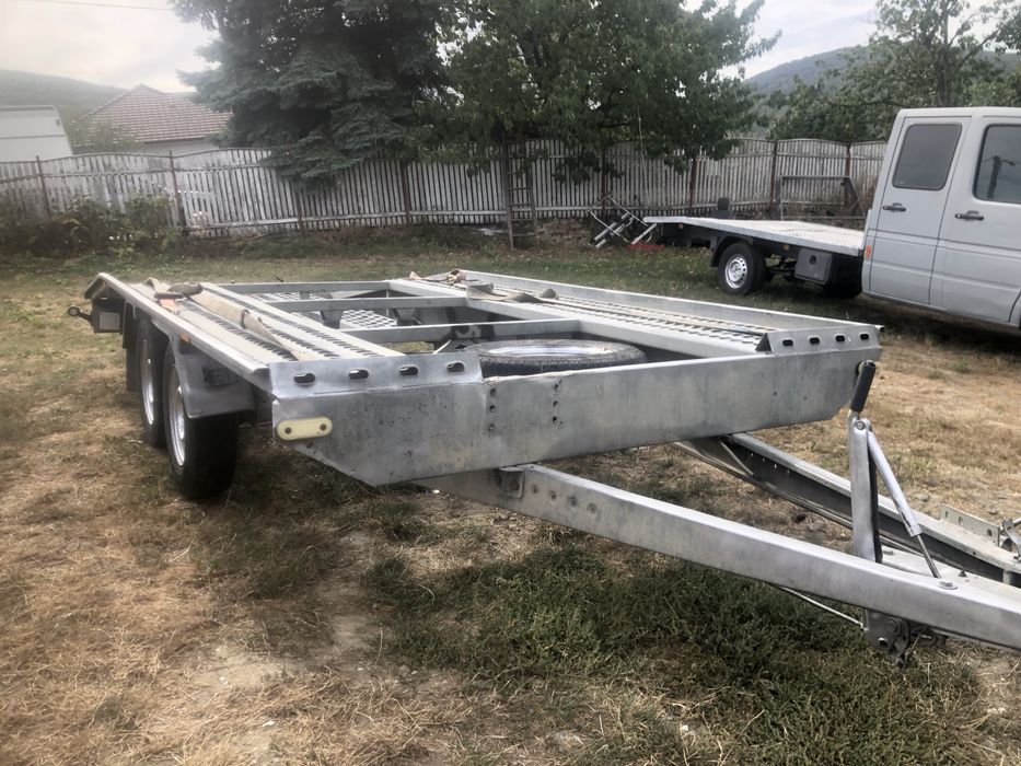 Trailer o axa 1800 kg, 2 axe 4 si 5 m de 2000kg