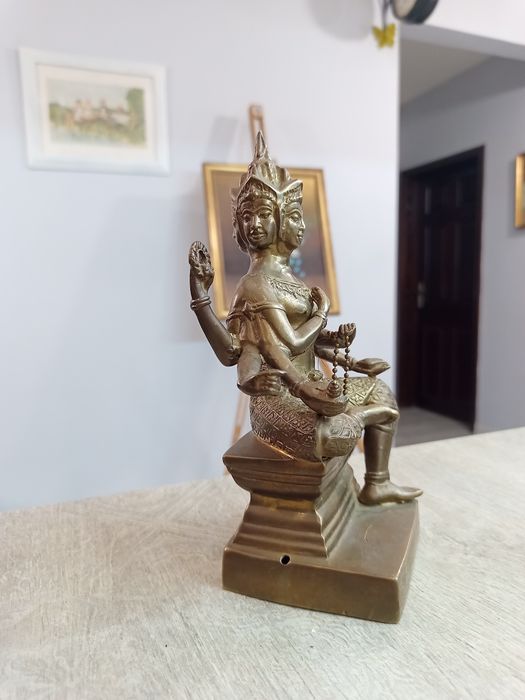 Бронзова скулптура Бог брахма създателят