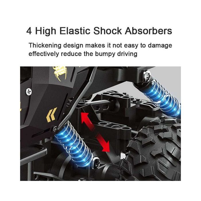 Голям офроуд джип с дистанционно управление, 4х4 TRX4.