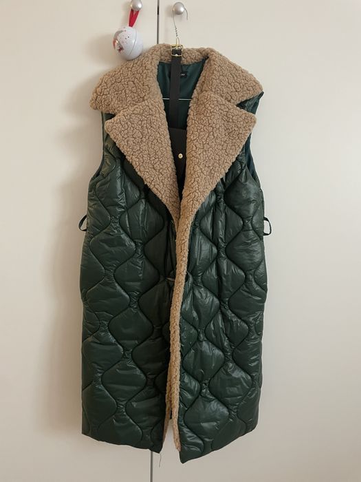 Vesta blanita/fâş, marime S