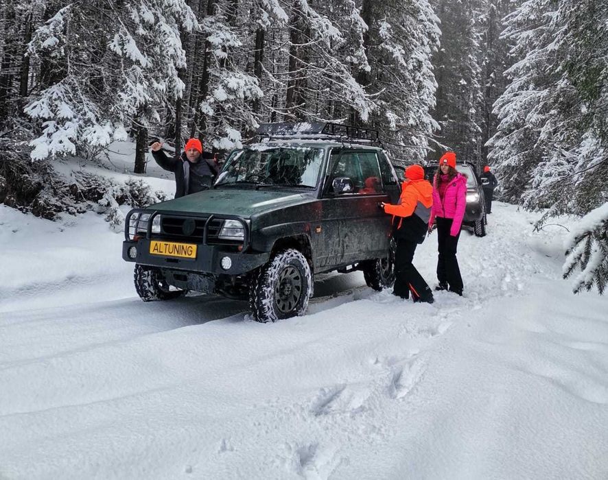 Daihatsu Feroza 4x4 echipat offroad overlanding vanatoare