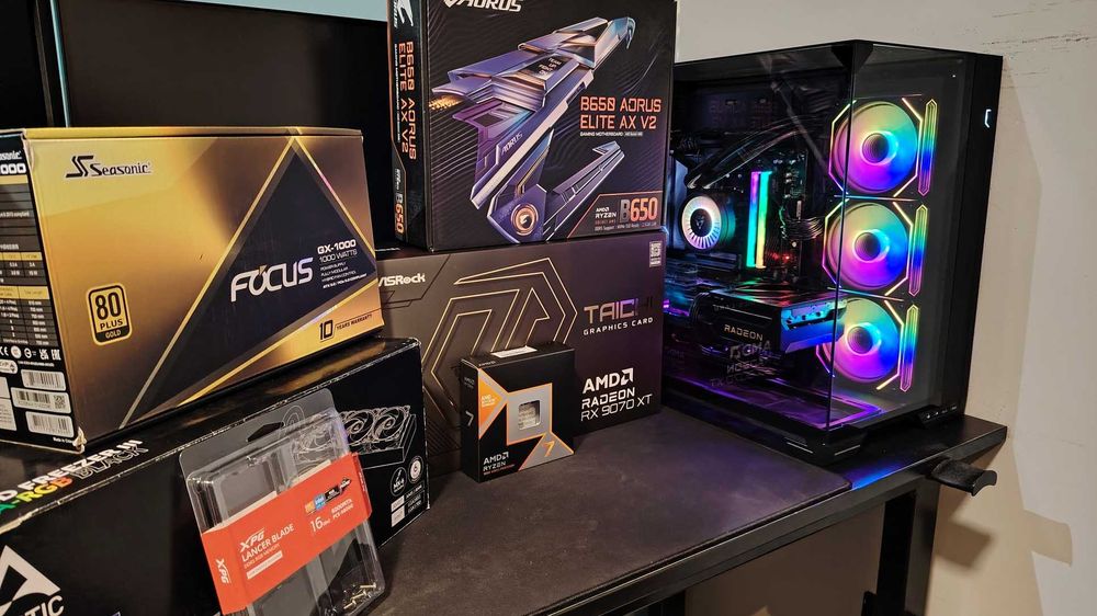 Ryzen 7 9800X3D/// 9070 XT 16GB///32GB 6000Mhz////Crucial T705 4TB