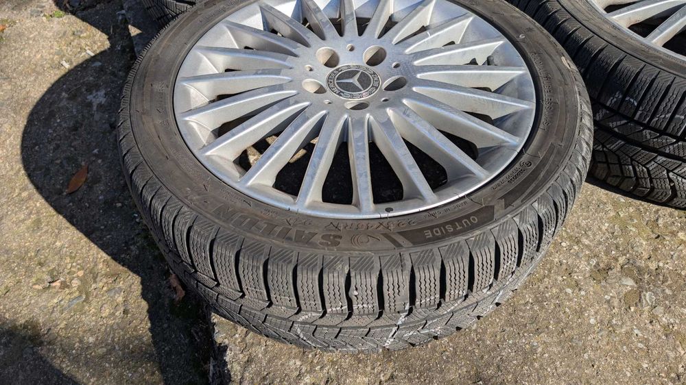 Джанти със зимни гуми за Mercedes C 220 CDI BlueEFFICIENCY - (204.202)
