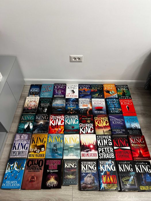 Colecție Stephen King în engleză – hardcover + ediții speciale – LOT