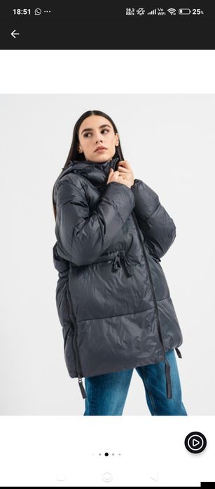 Geacă Mustang originală, model oversize, mărimea S-M superbă