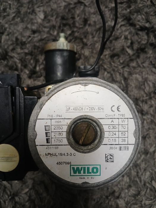 Pompa wilo centala ariston