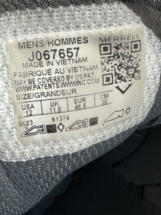 Merrell Men's Trail Glove 7.