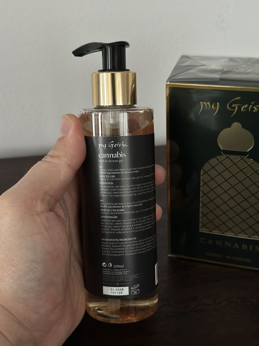 Set My Geisha Cannabis Parfum 50ml+gel de dus 200ml