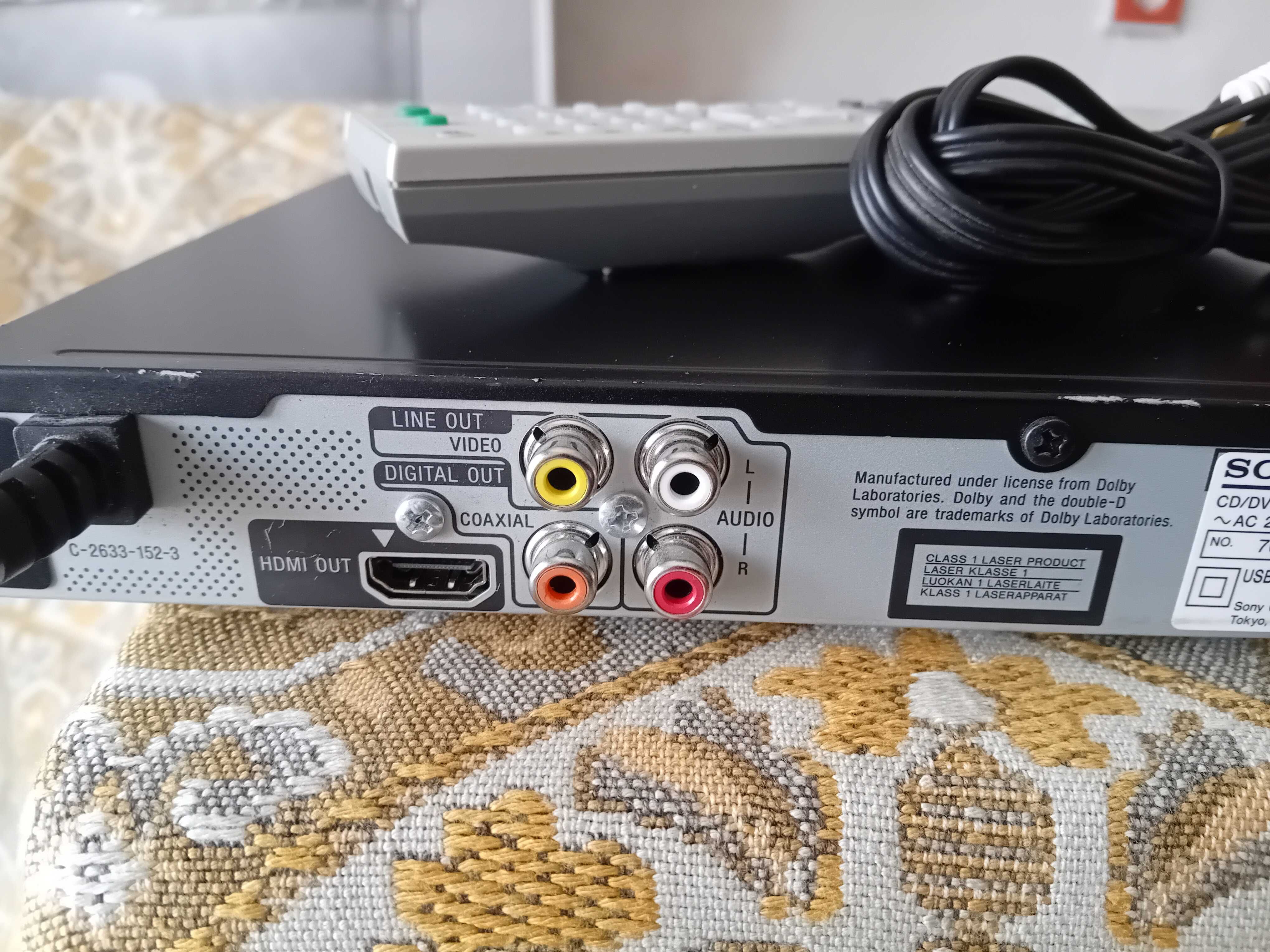 Отлично DVD-USB Sony.