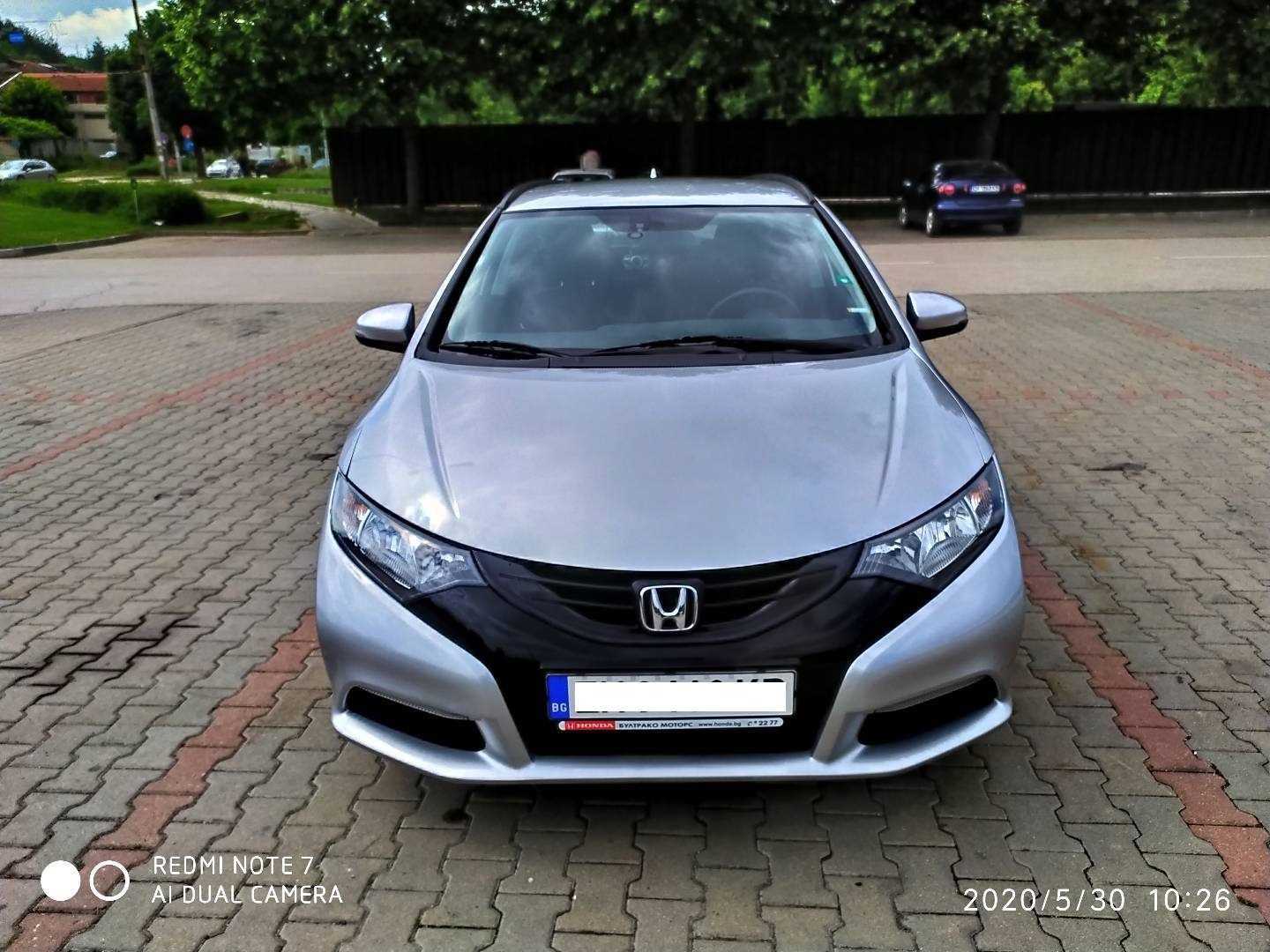 Honda Civic Tourer 2014 1.6 i-dtec/120k.c. с регистрация!