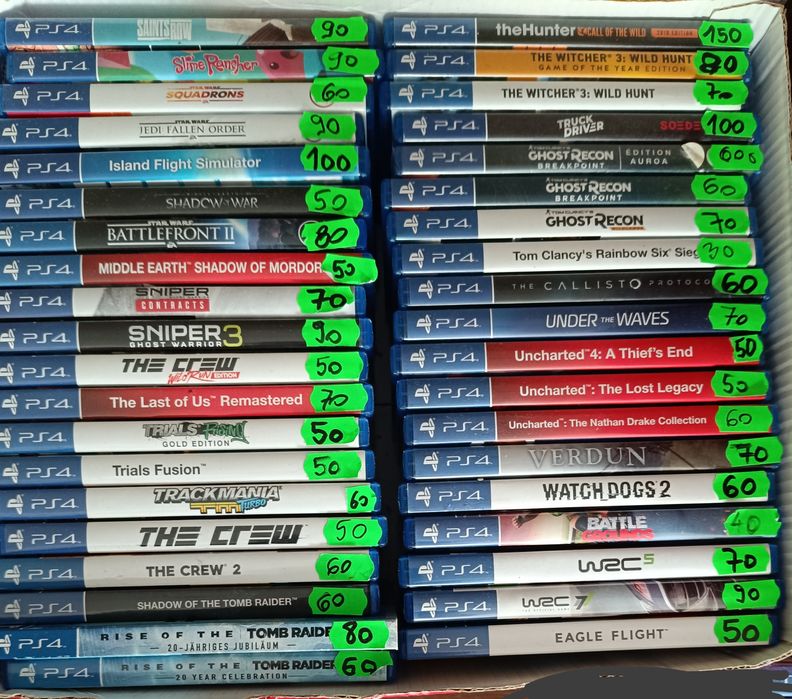 Fifa GTA  Spiderman Farcry playstation 4