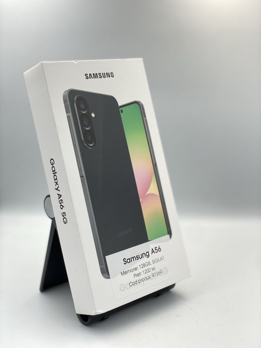 Samsung A56 - 128GB, SIGILAT, 2 Ani garantie