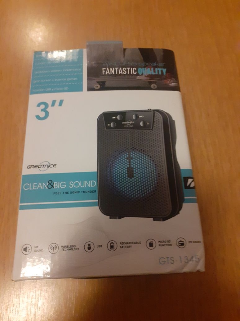 Boxa gts 1345 cu bluotuth