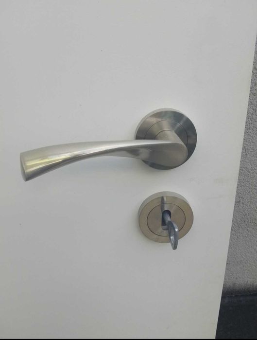 Интериорна врата бяла, 80/197 см.