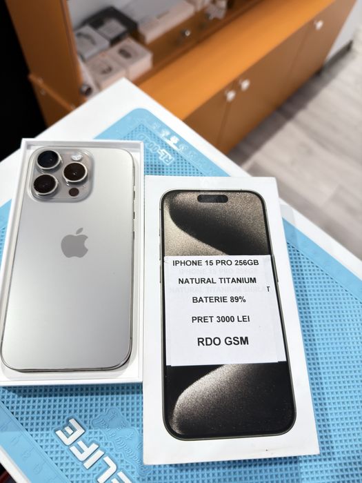 Iphone 15 Pro 256Gb Neverlock/Garantie