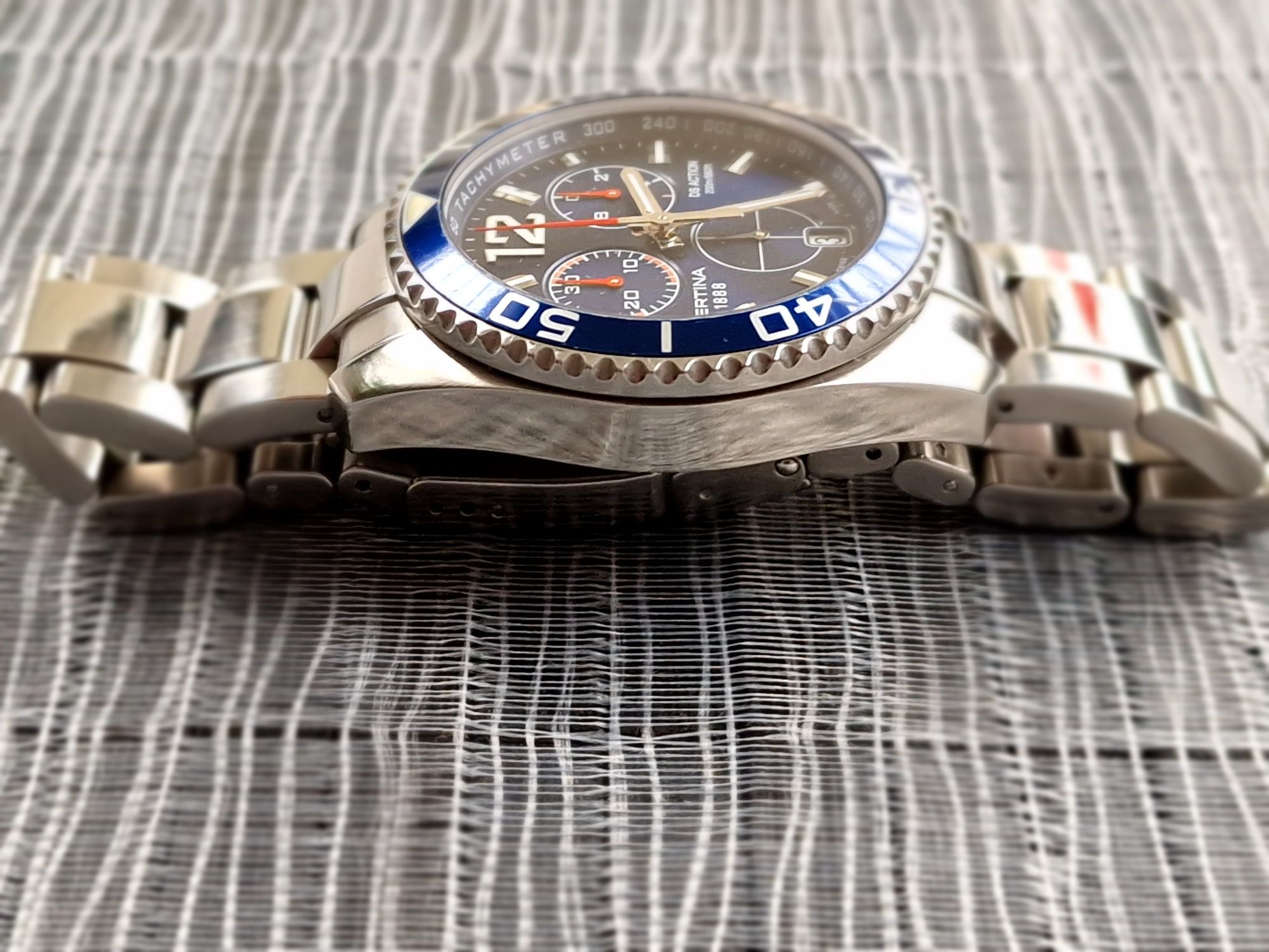 Часовник Certina DS Action chronograph blue