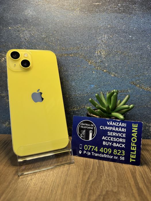Iphone 14/256Gb/Garantie 2Ani Centrul de telefoane/Rate