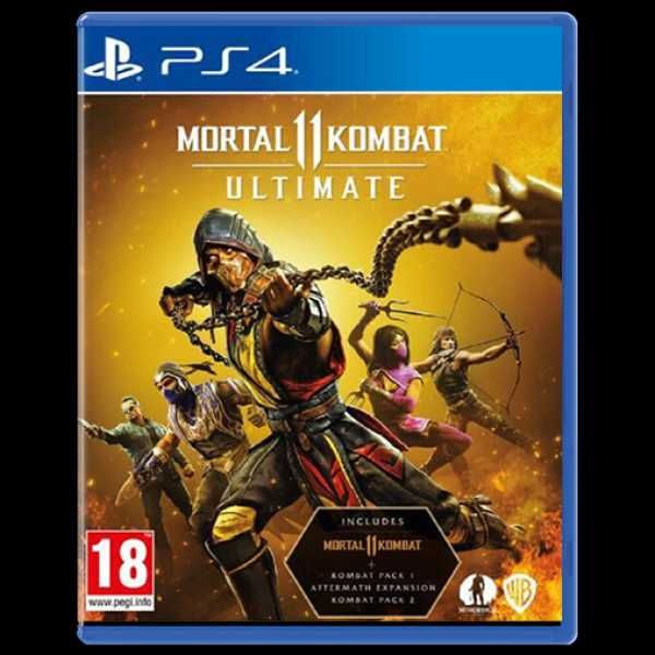 ДИСК PlayStaion 4 PS4 MORTAL KOMBAT 11 Ultimate рус.яз Новый! Лицензия