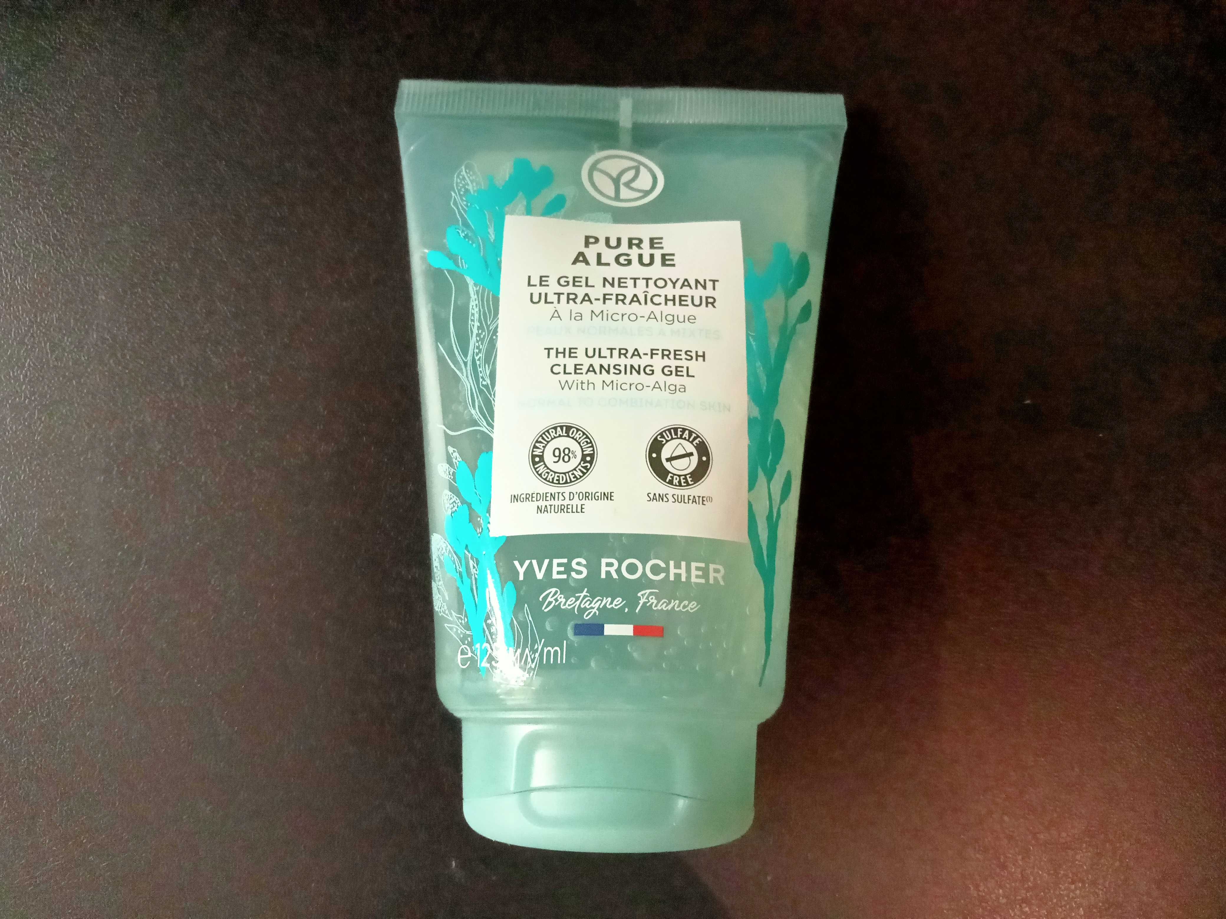 Yves Rocher Ultra-Fresh cleansing gel Pure Algue