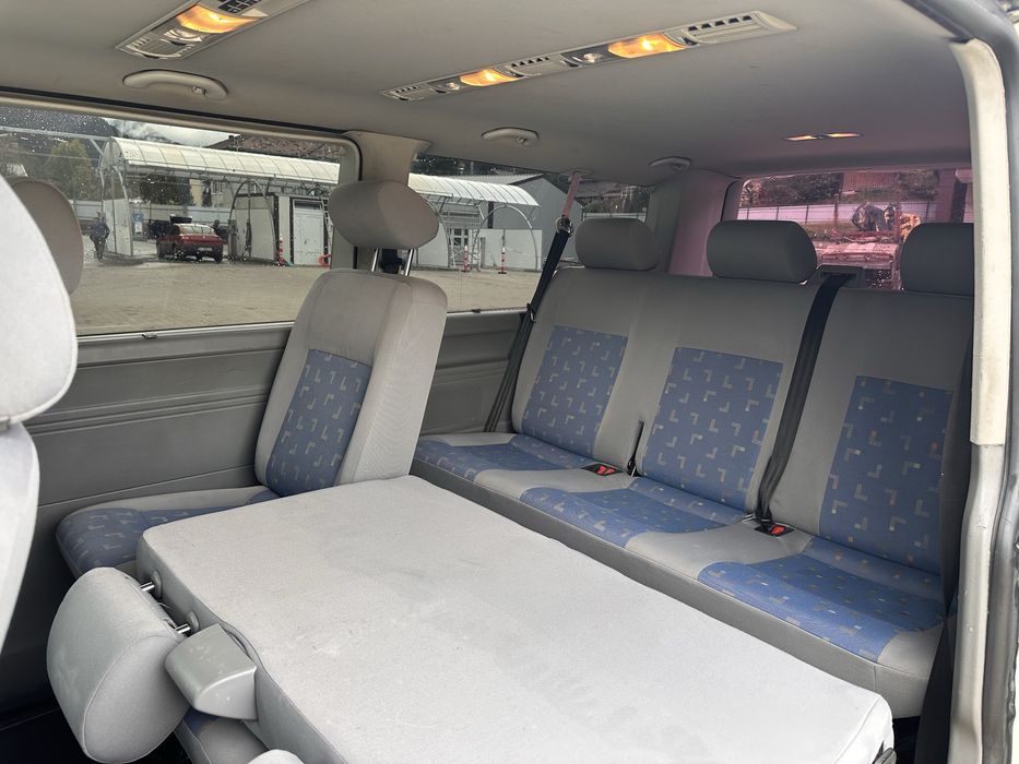 Volkswagen T5 Caravelle 7+1 2007 2.5 TDI Carlig Webasto Impecabil