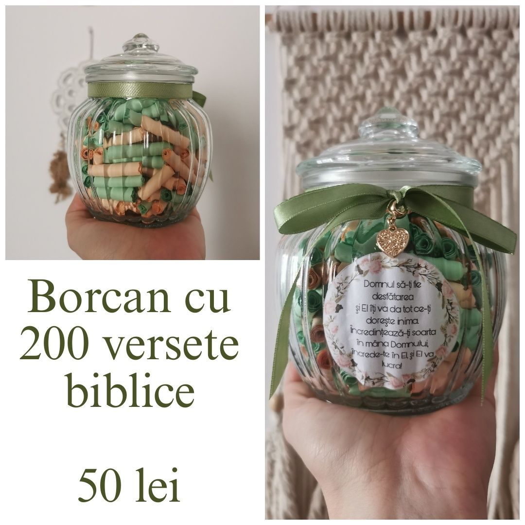 Borcane cu versete biblice