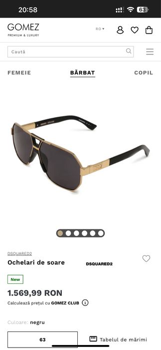 Ochelari DSQUARED2 Ceresio9 MILANO