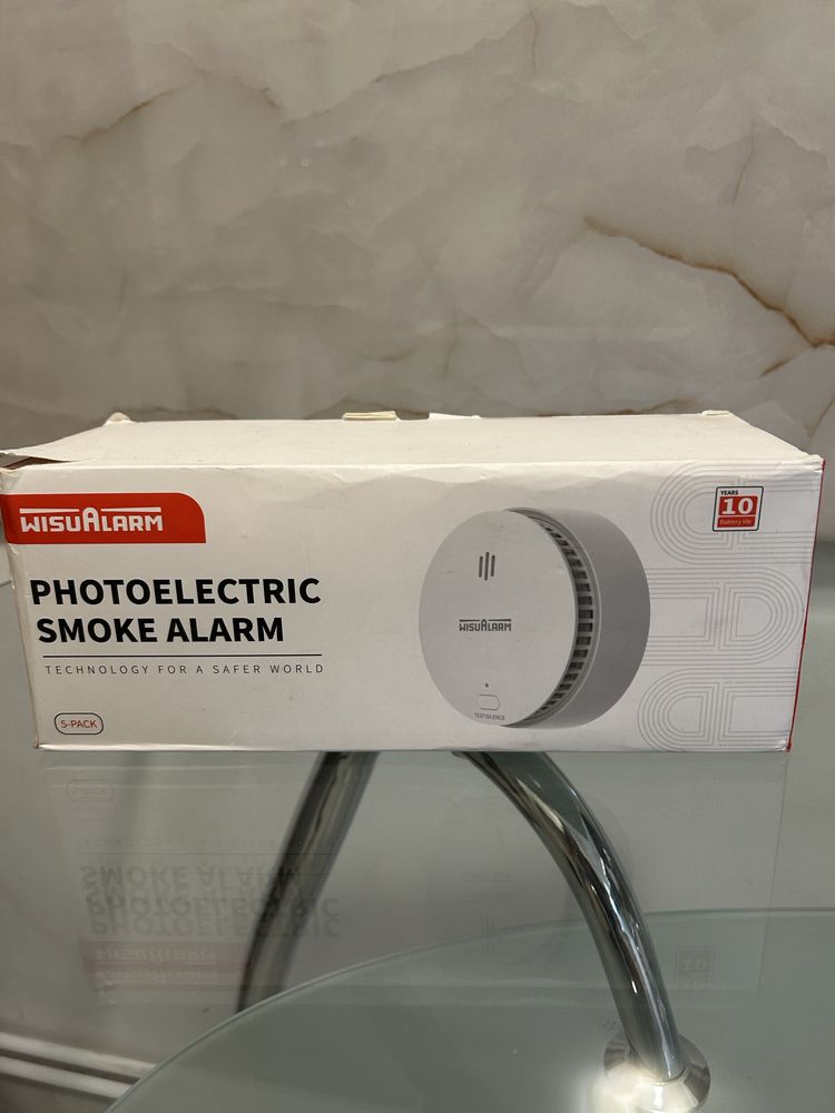 Smoke Alarm for Home, WiFi - 5 Pack - NOU SIGILAT