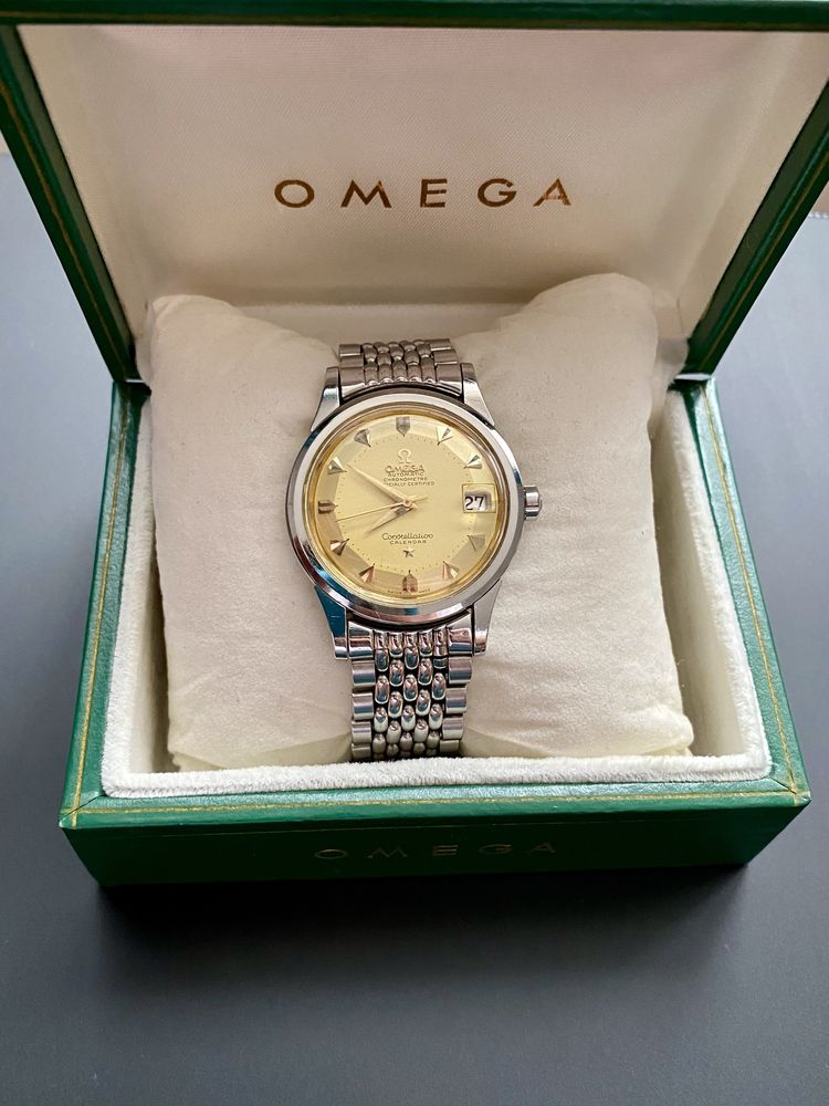 Ceas Omega Pie Pan Constellation Calendar Automatic. Anul 1960