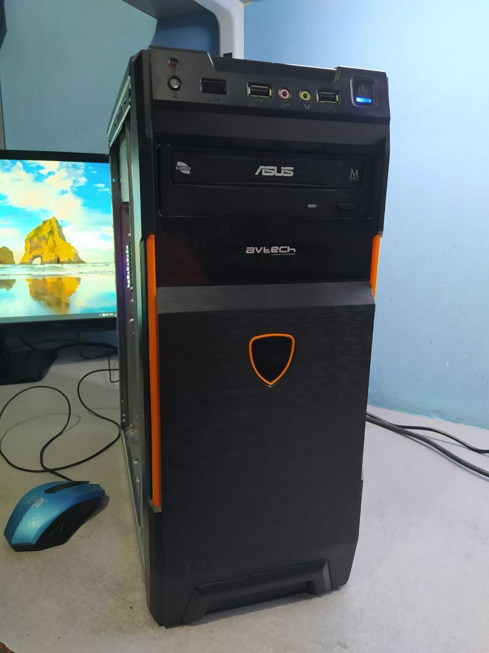 GAMER N2 - H110/i3 6100/8Gb/SSD 128Gb/500Gb HDD/GTX 1050 2Gb