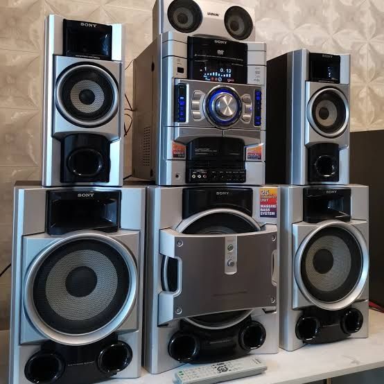 Malaysia sony mhc gn1200d hamma joyi ishlaydi bass kuchli