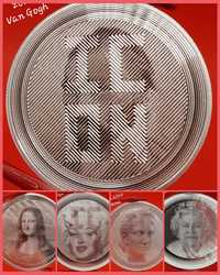Slovacia Icon TOATA monede lingou argint 999