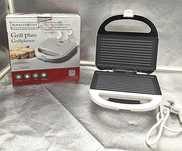 Sandwich maker inox 750W, 2 felii, antiaderent