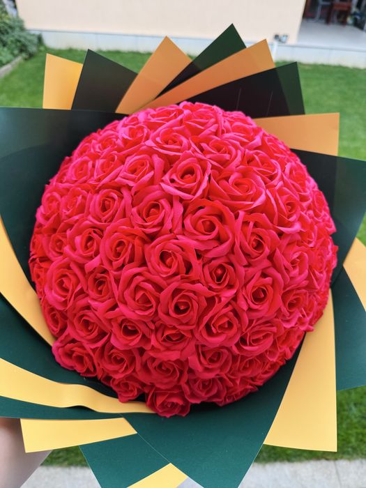 Buchete din trandafiri parfumati de sapun