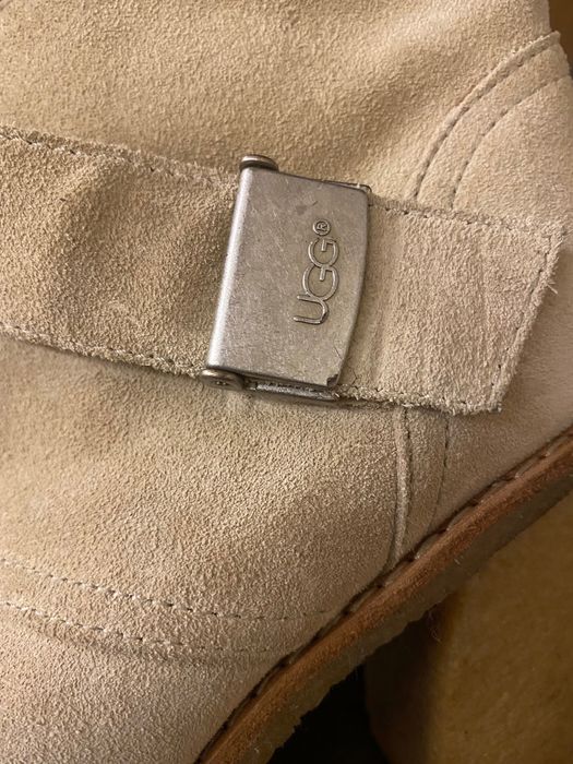 Ghete UGG piele bej
