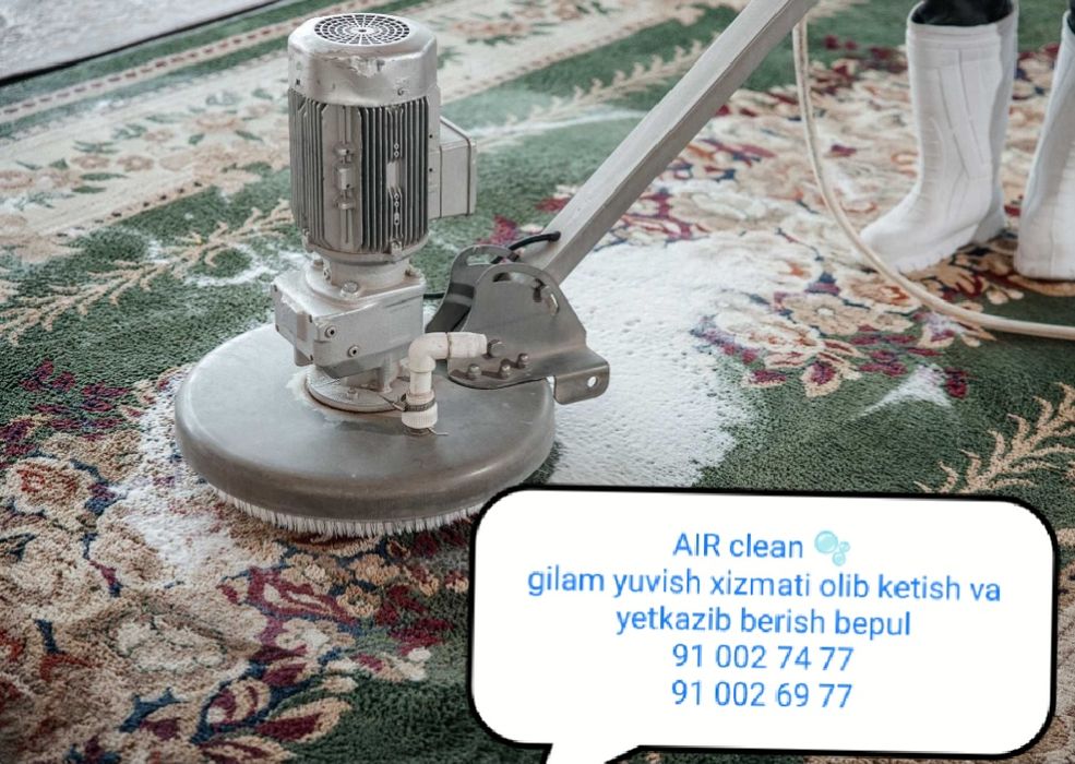 Toshkent gilam yuvish xizmati