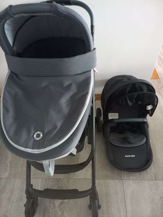 Количка Maxi cosi 2в1 с подарък с подарък зимен чувал