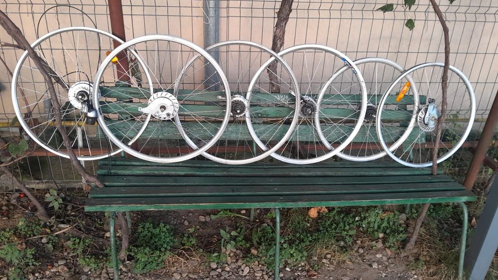 Set roti bicicleta cu viteze in butuc Nuvinci,Nexus