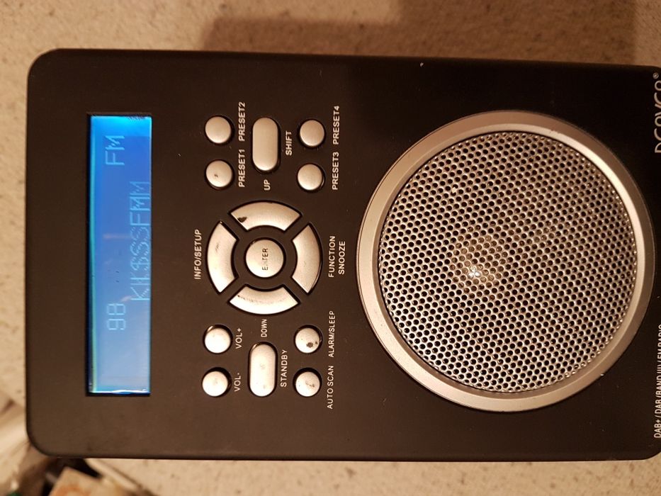 Radio digital DENVER DAB, DAB+,FM