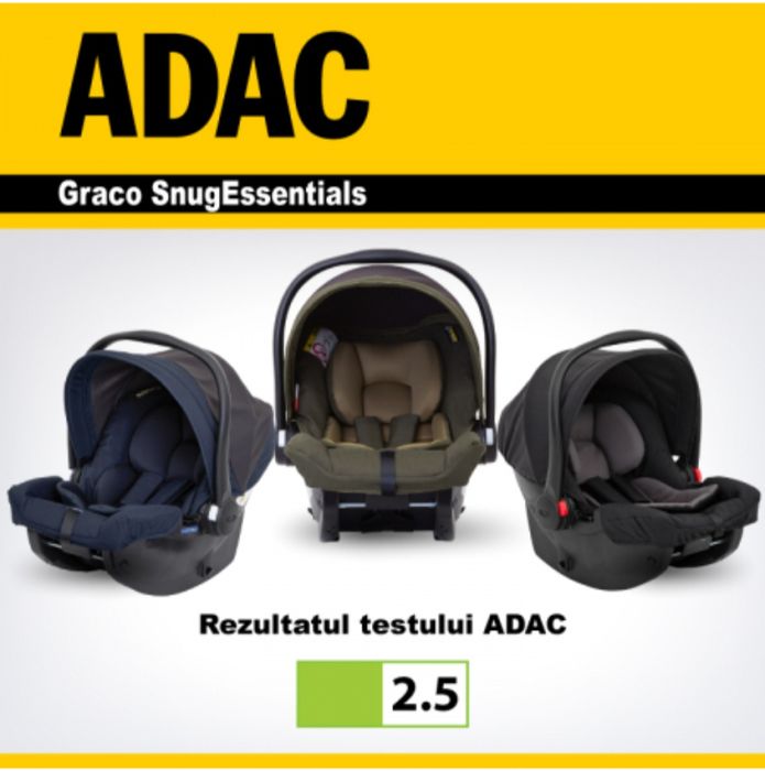Scoica auto Graco SnugEssential i-Size + Baza isofix