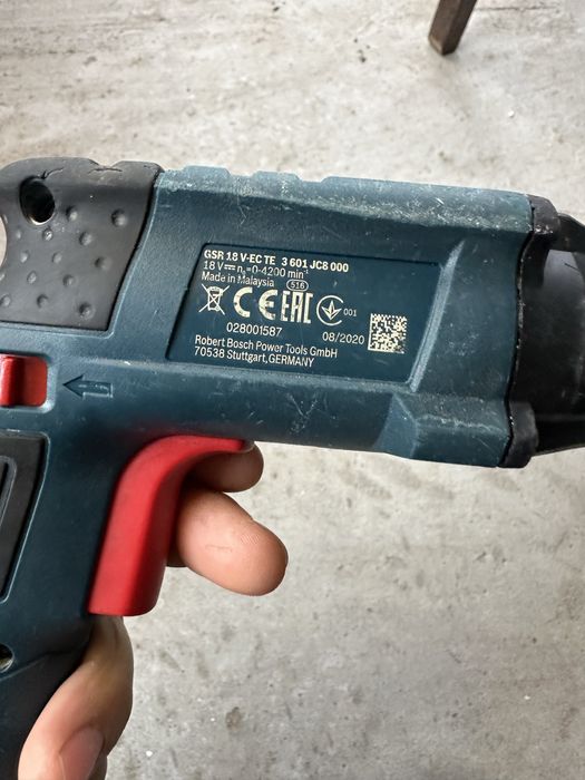 Bosch GSR 18-V-EC TE винтоверт за гипсокартон