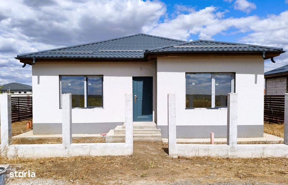 Casa parter 3 camere – 349 mp teren - finisata sau la rosu!