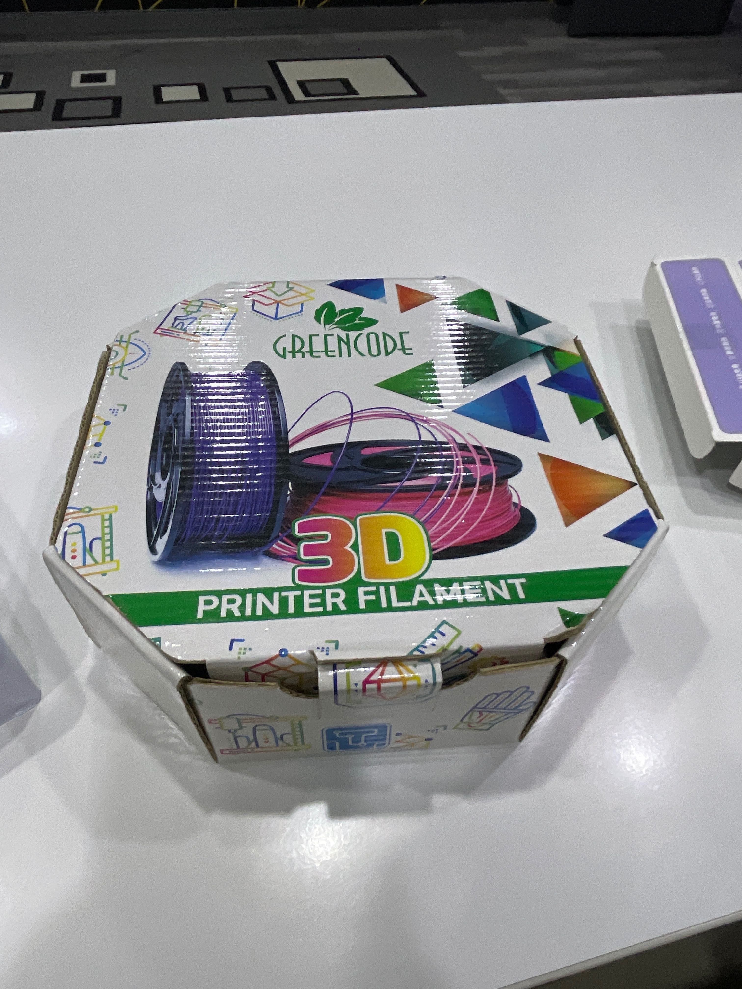 3d printer filament белого цвета филамент для три д печати