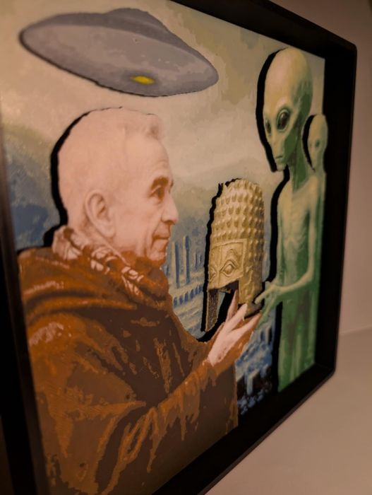 Tablou 3D cu Tratatul Nibiru-Coțofenești