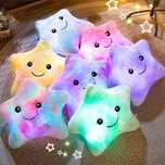 Steluțe de pluș luminoase. LED multicolor. Lumini schimbătoare.