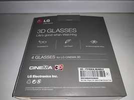 3D Очки LG, 4 штуки
