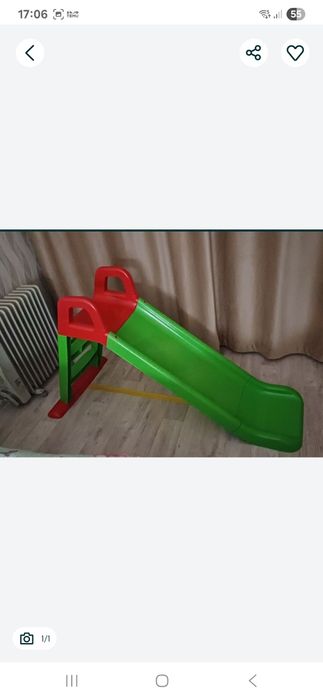 Продам детскую горку,новая