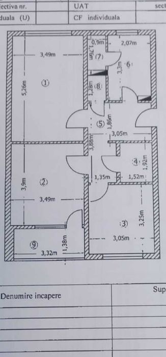 Apartament 3 camere Codrii Neamtului