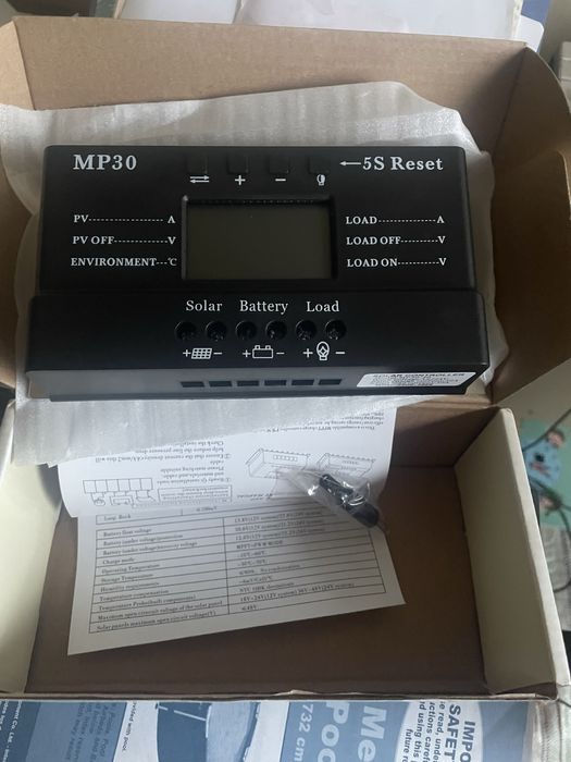 Controler solar 30a