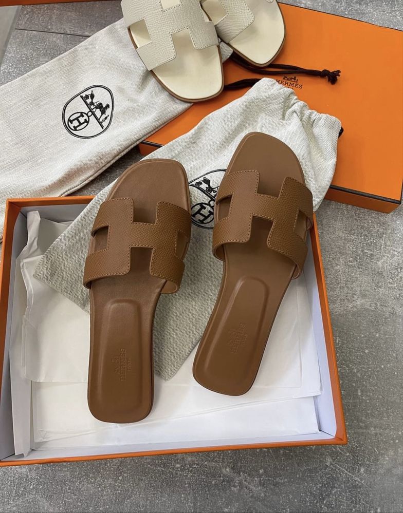 Чехли Hermes Кафеви